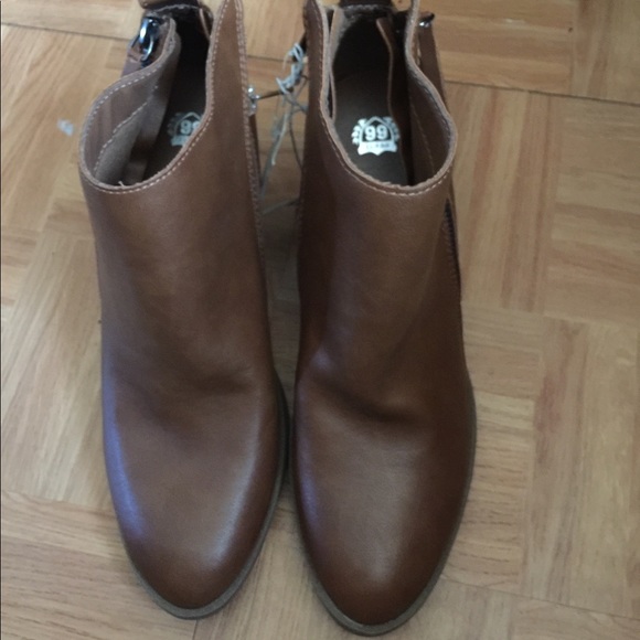 🆕Cognac ankle boots/booties size 11 - Picture 5 of 5